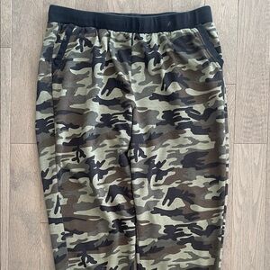 Another Story Camouflage Jogger Pants Green Camo Cuffed Flawed Size Large